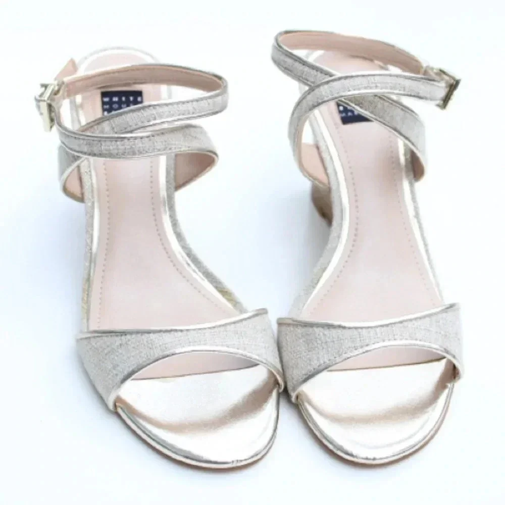 NWOT White House Black Marker wedge sandals